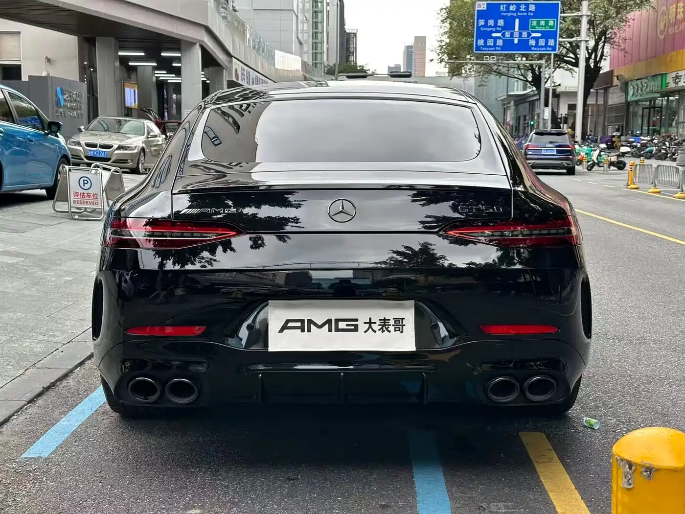 Mercedes-Benz AMG GT 2025 AMG GT 50 4-Door Coupe China Special Edition фото 14