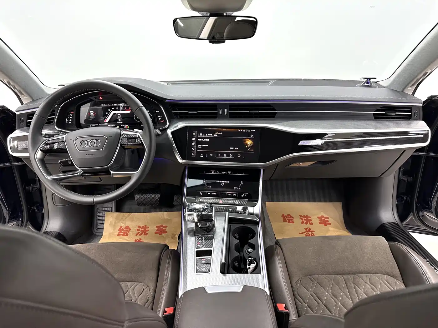 Audi A7L 2024 45TFSI quattro S-line Vision Edition Crystal Package фото 14
