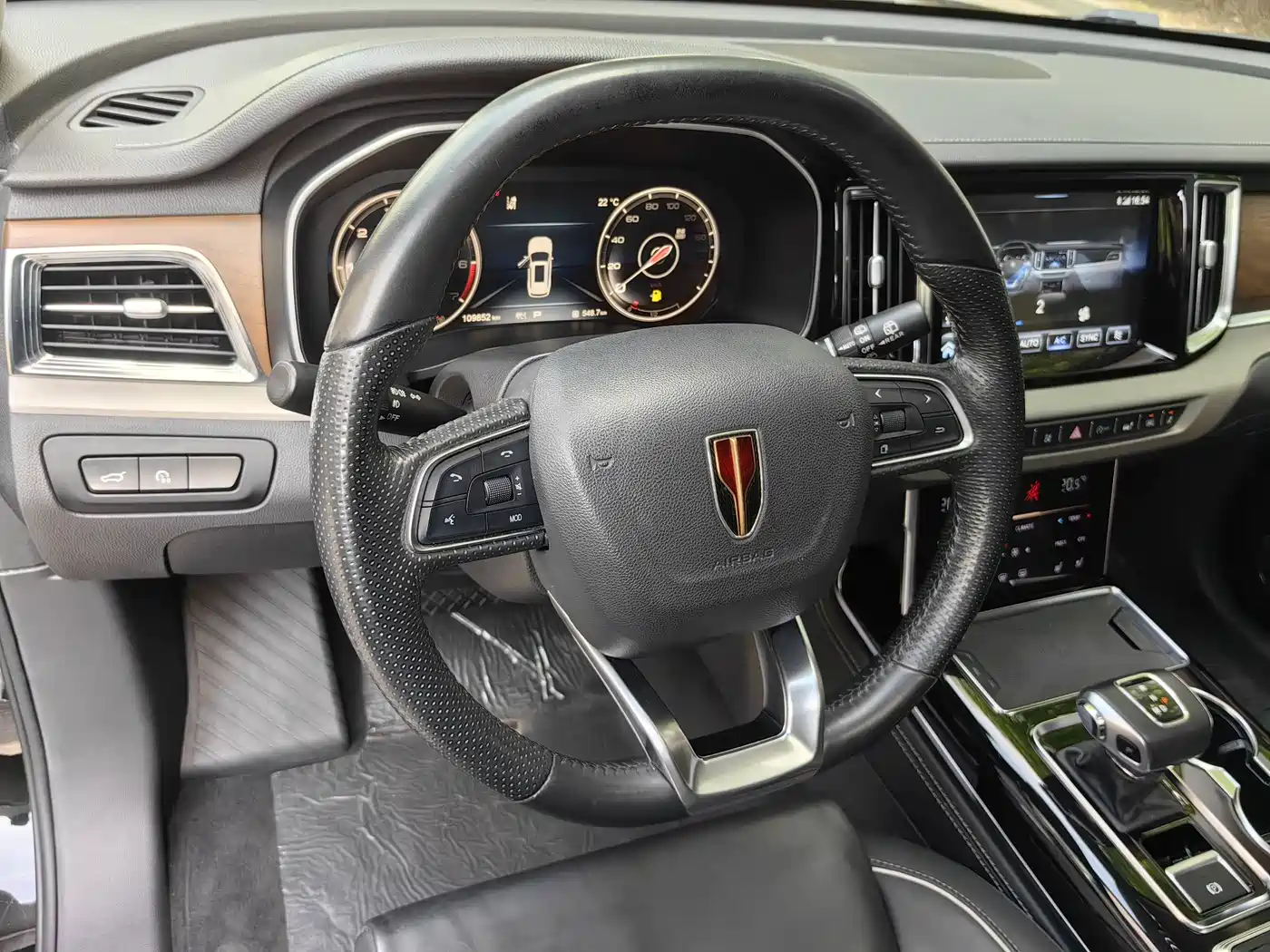 Hongqi HS7 2019 3.0T Automatic 4WD Smart Connection Flag Smooth Edition фото 28