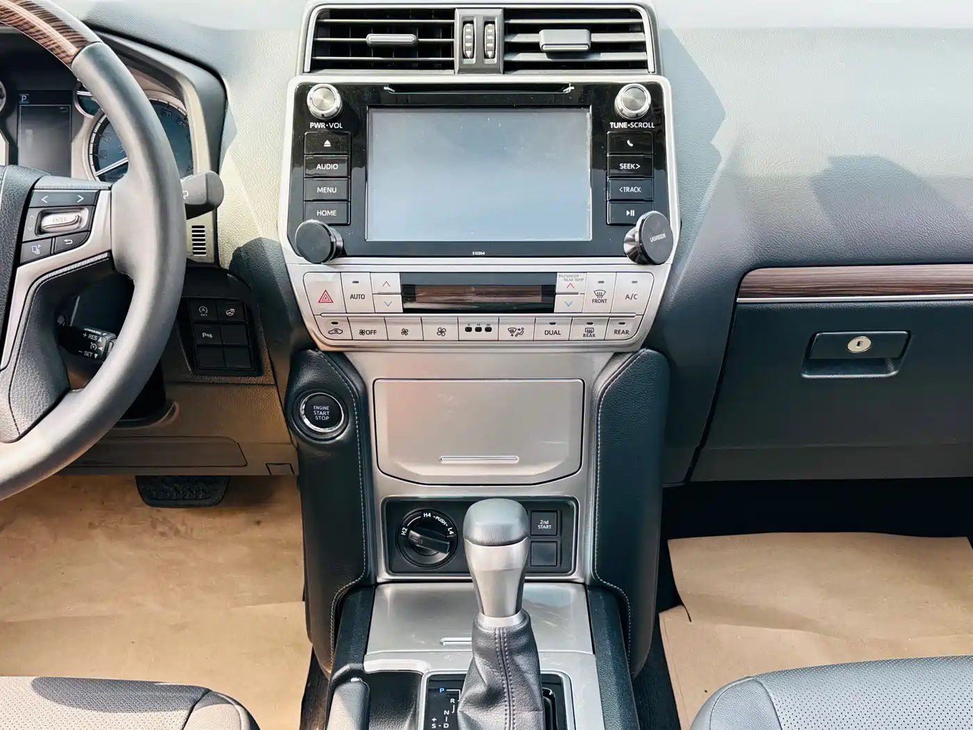 Toyota Prado 2019 3.5L Automatic TX-L Zunxiang Edition with Rear-mounted Spare Tire фото 24