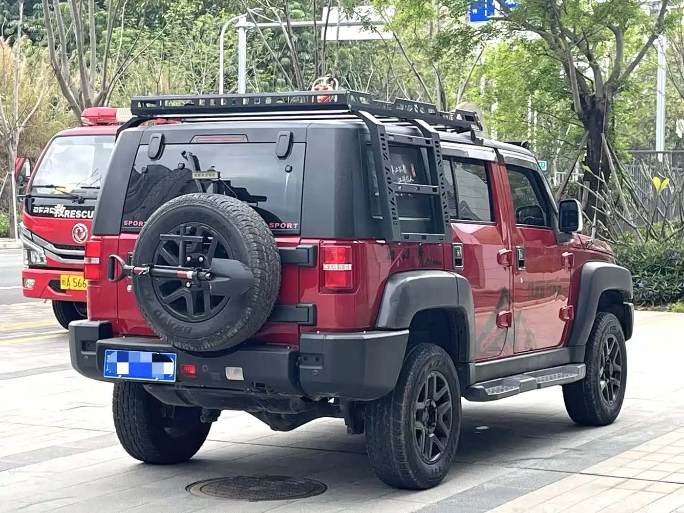 BAIC ORV Beijing Offroad BJ40 2016 Model 40L 2.3T Automatic 4WD Exclusive фото 7