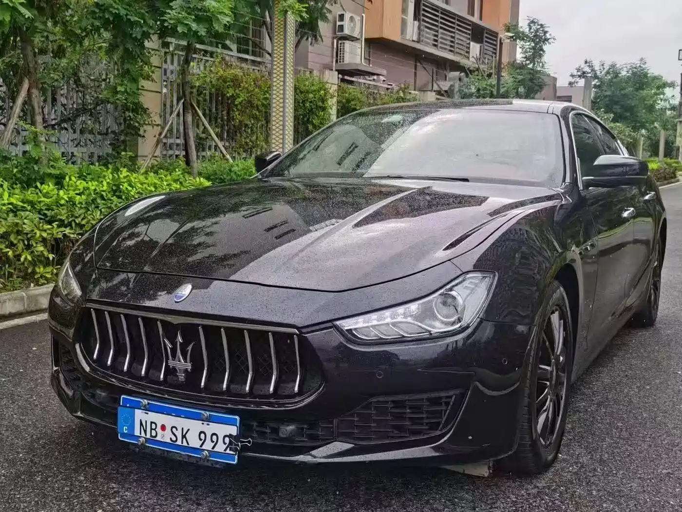 Maserati Ghibli 2017 — пригон из Китая