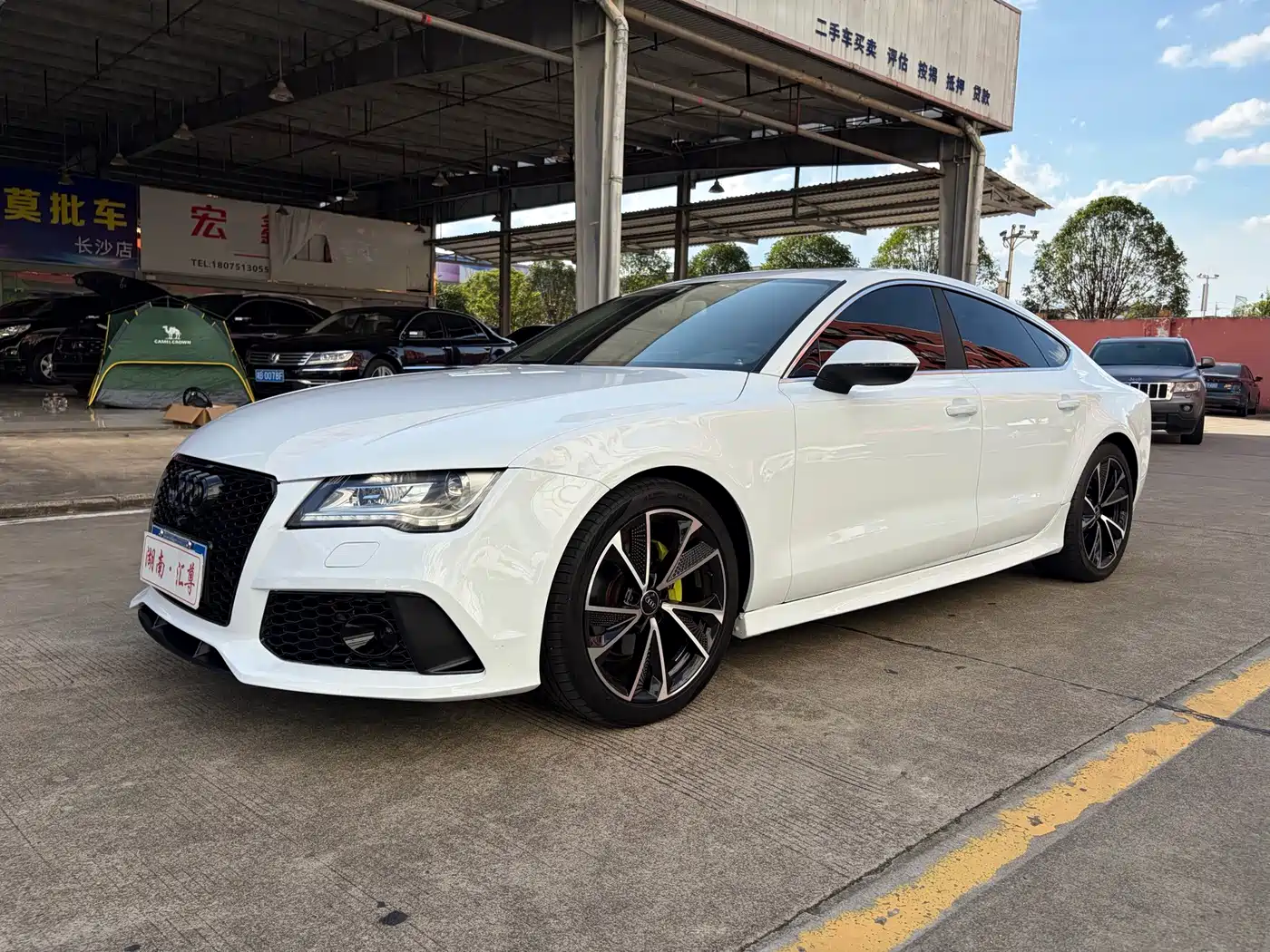 Audi A7 2014 — пригон из Китая