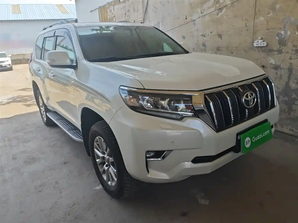 Toyota Prado 2018 3.5L Automatic TX-L NAVI Rear-mounted Spare Tire фото 4
