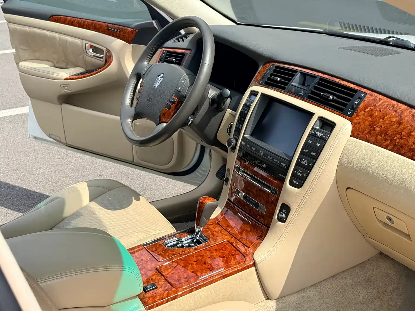 Toyota Crown 2007 3.0L Royal Saloon Fashion Navigation фото 30