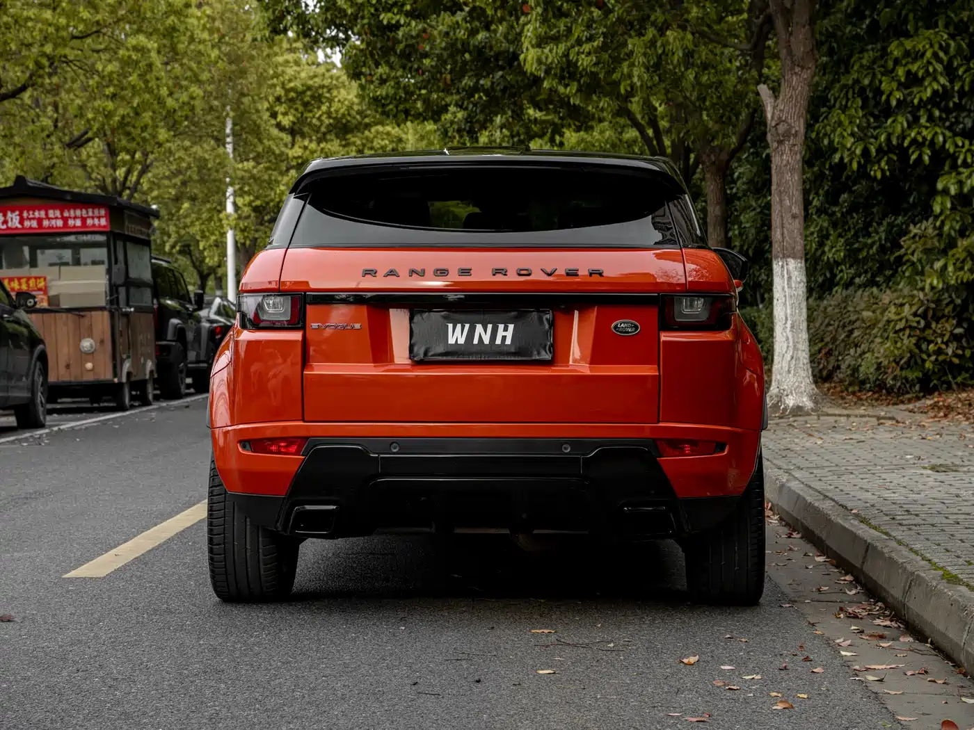 Land Rover Range Rover Evoque 2016 Model 2.0T Tilt Orange Limited Edition фото 4
