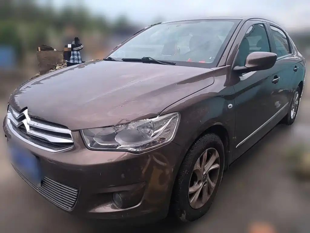 Citroën Elysee 2014 — пригон из Китая