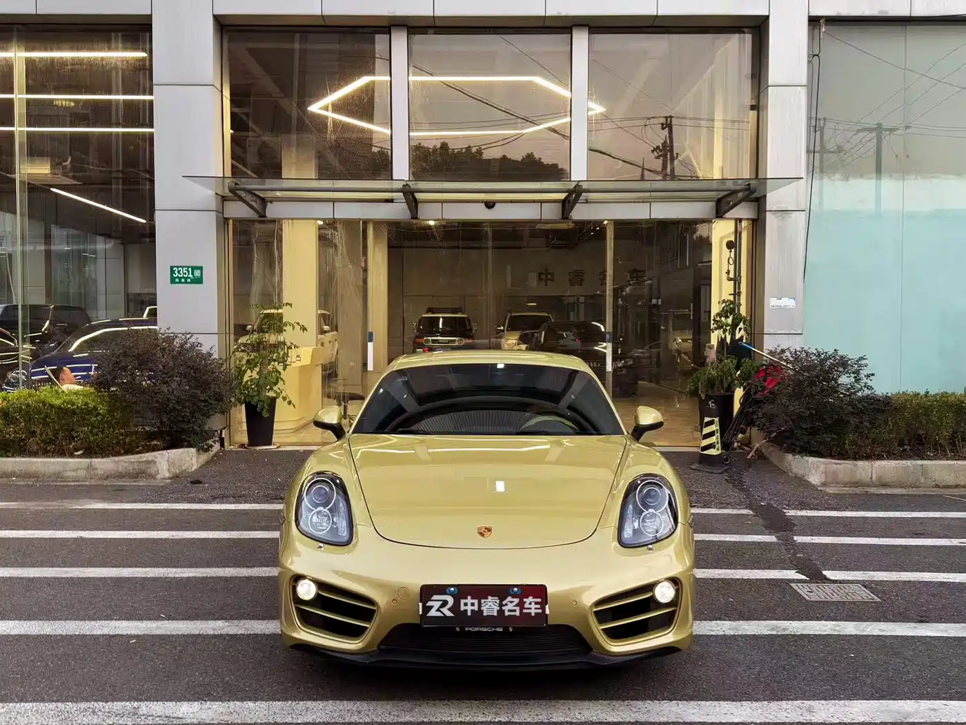 Porsche Cayman 2013 — пригон из Китая