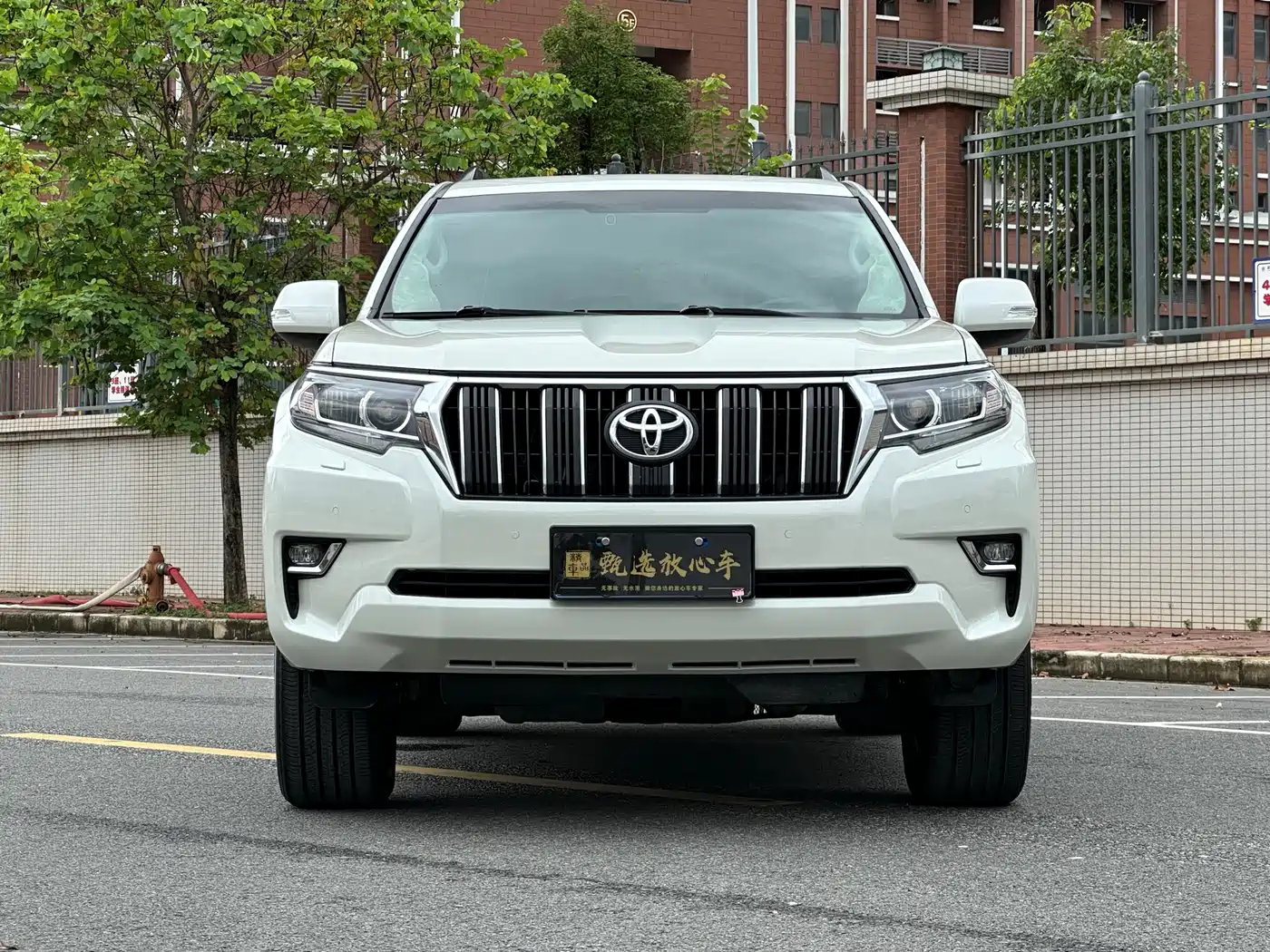 Toyota Prado 2018 3.5L Automatic TX-L NAVI Rear-mounted Spare Tire фото 2