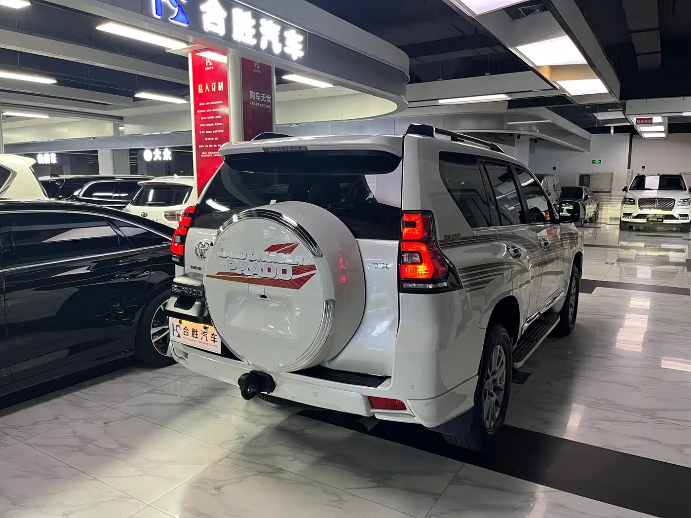 Toyota Prado 2019 3.5L Automatic TX-L Zunxiang Edition with Rear-mounted Spare Tire фото 7