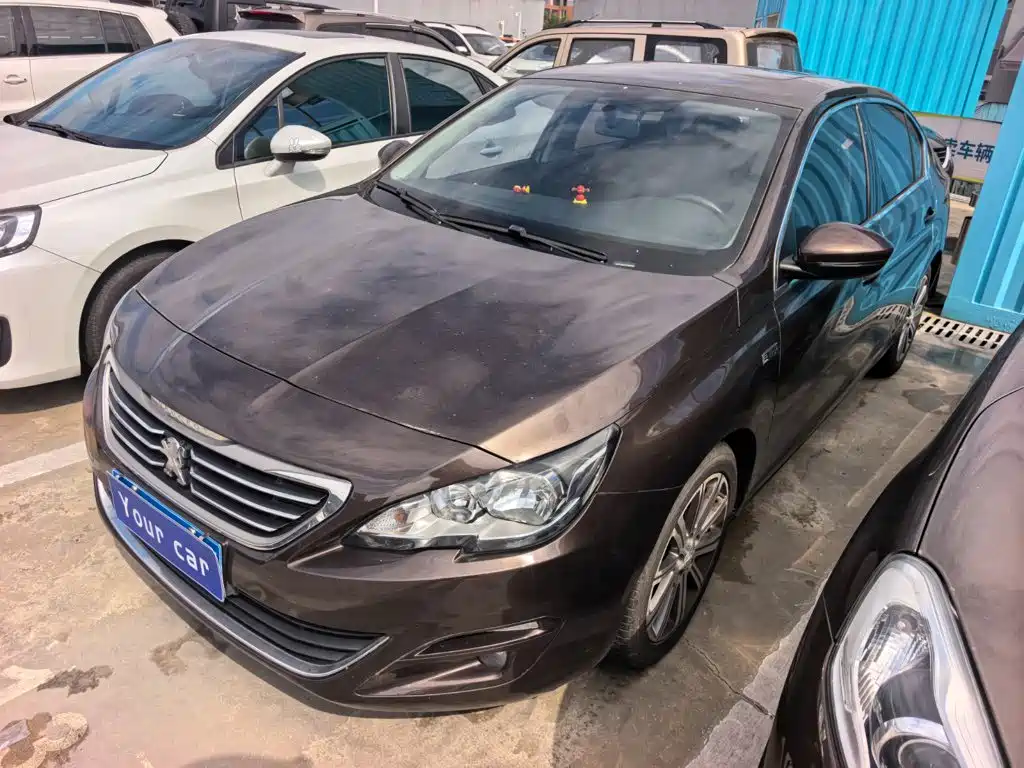 Peugeot 408 2015 — пригон из Китая