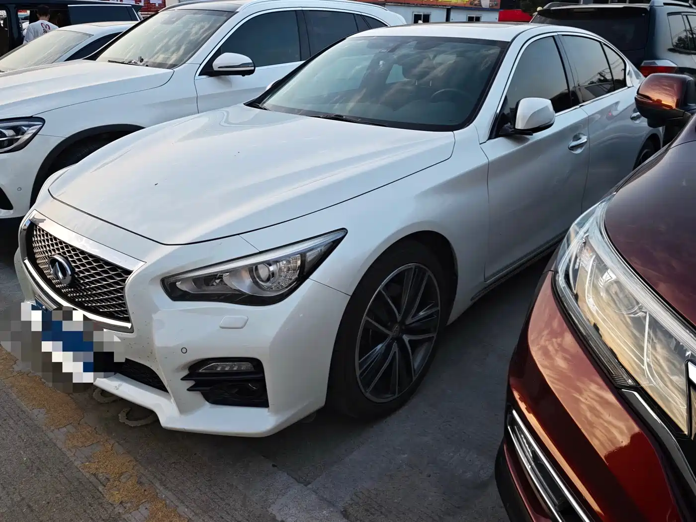 Infiniti Q50L 2015 — пригон из Китая