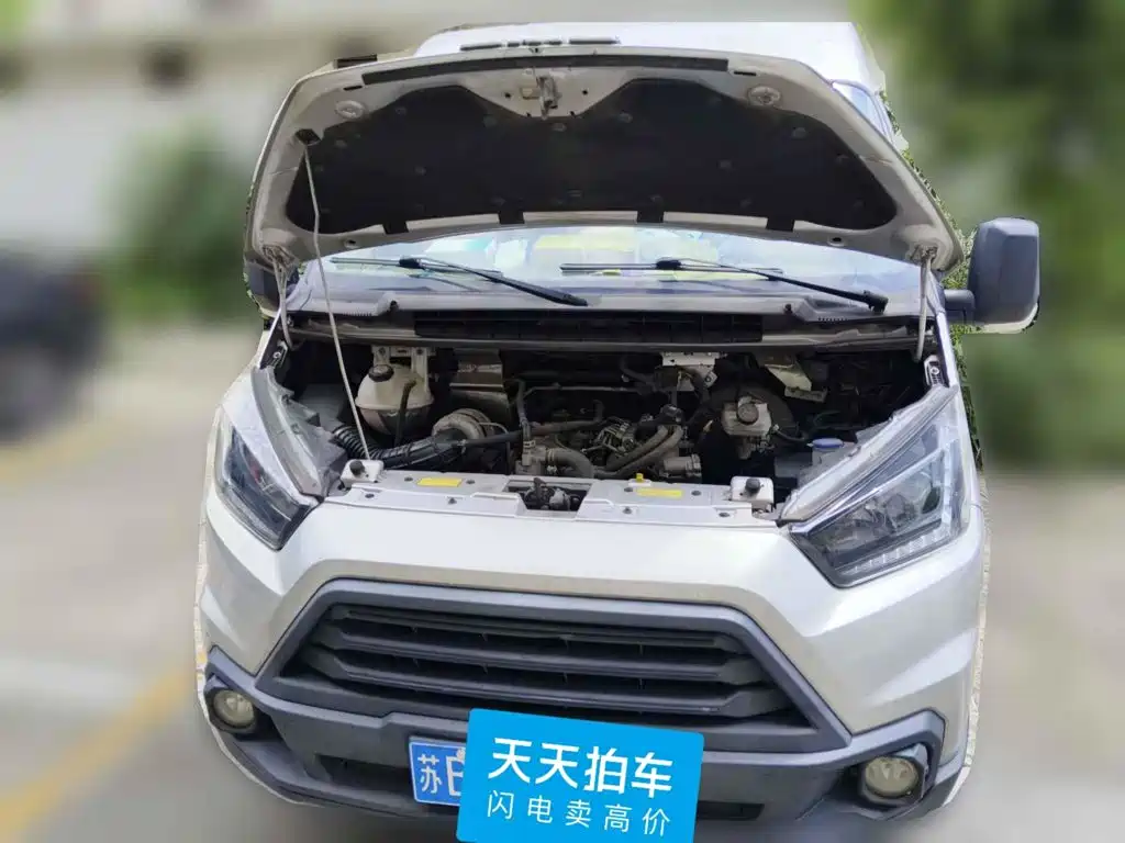 Jiangling Tesun 2020 2019 2.8T Commercial Long Wheelbase Medium Roof 6-Seater Single Rear Tire China VI JX493