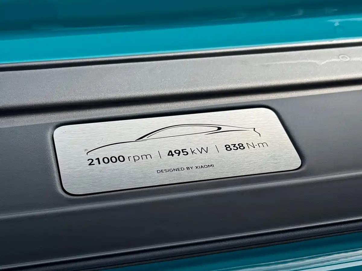 XIAOMI CAR XIAOMI SU7