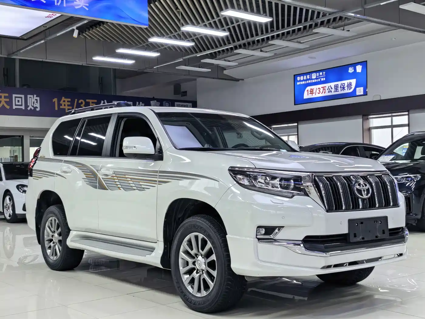 Toyota Prado 2019 3.5L Automatic TX-L Zunxiang Edition with Rear-mounted Spare Tire фото 3