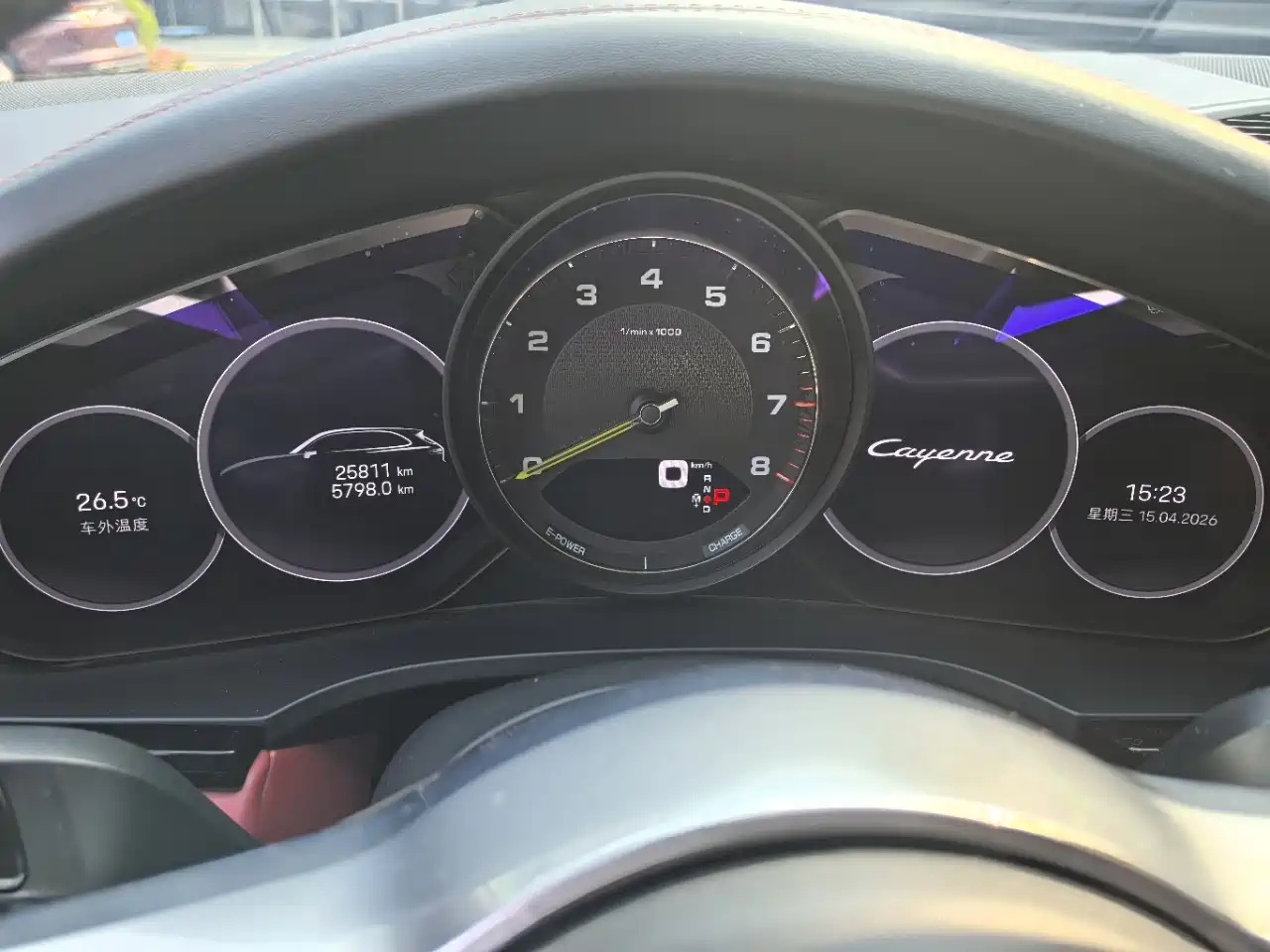 Porsche Cayenne New Energy 2021 Cayenne E-Hybrid 2.0T фото 16