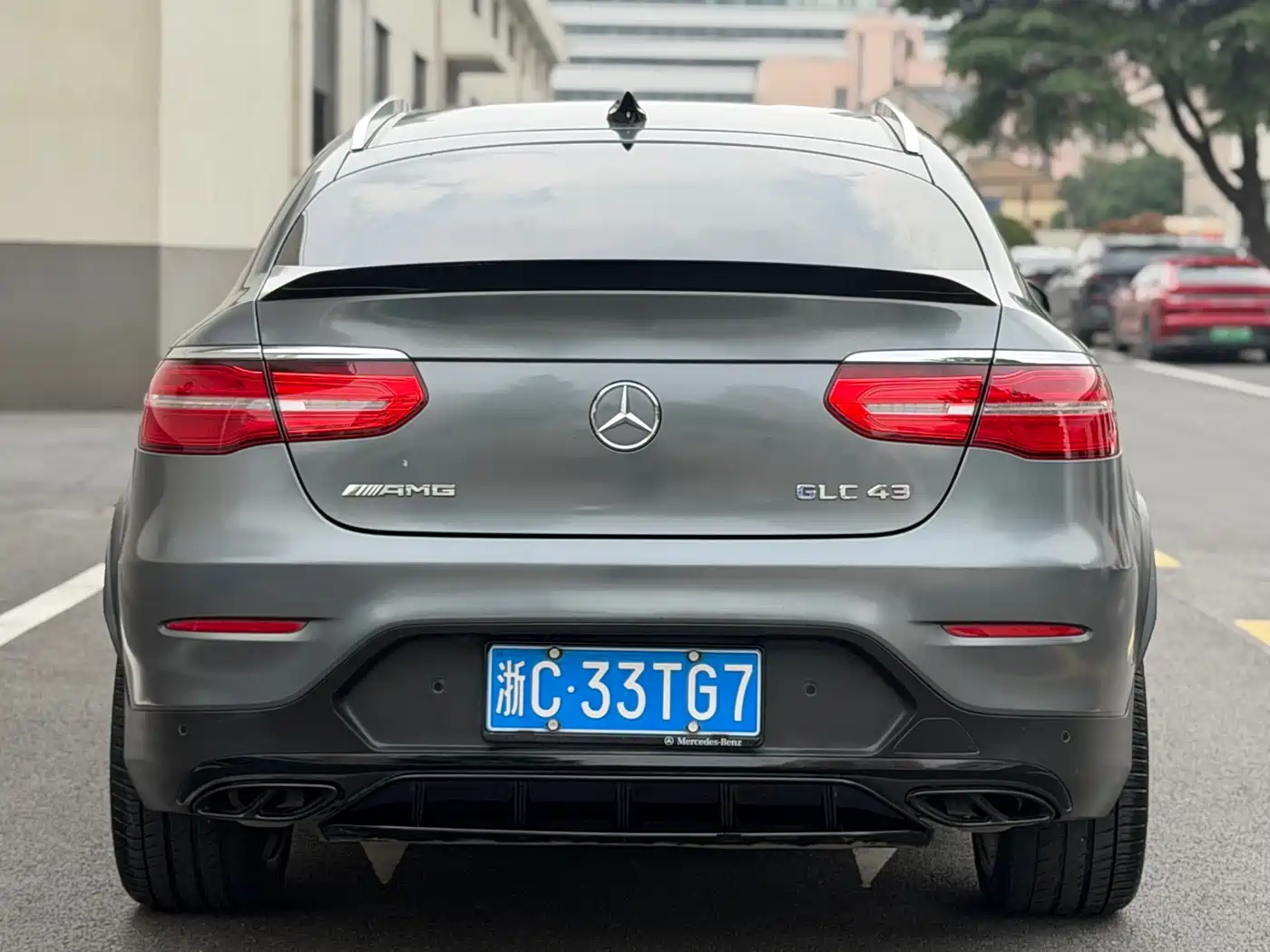 Mercedes-Benz GLC Coupe AMG 2017 AMG GLC 43 4MATIC Coupe SUV фото 4