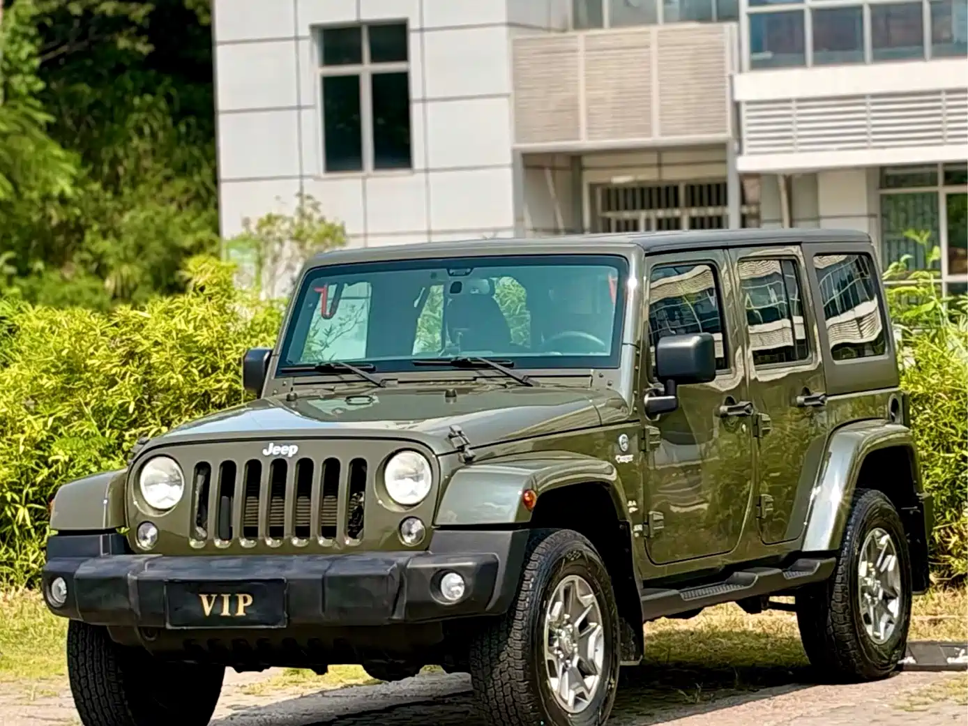 Jeep Wrangler 2015 — пригон из Китая