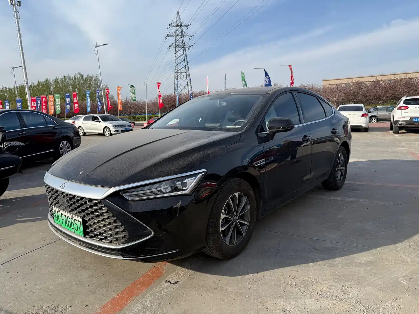 BYD Qin PLUS 2024 Glory Edition DM-i 55KM Leading