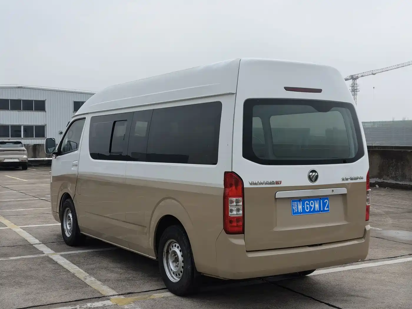 Foton Fengjing G7 2020 2017 2.0L Long Wheelbase Commercial Cargo Van High Roof 6-seater 4Q20M