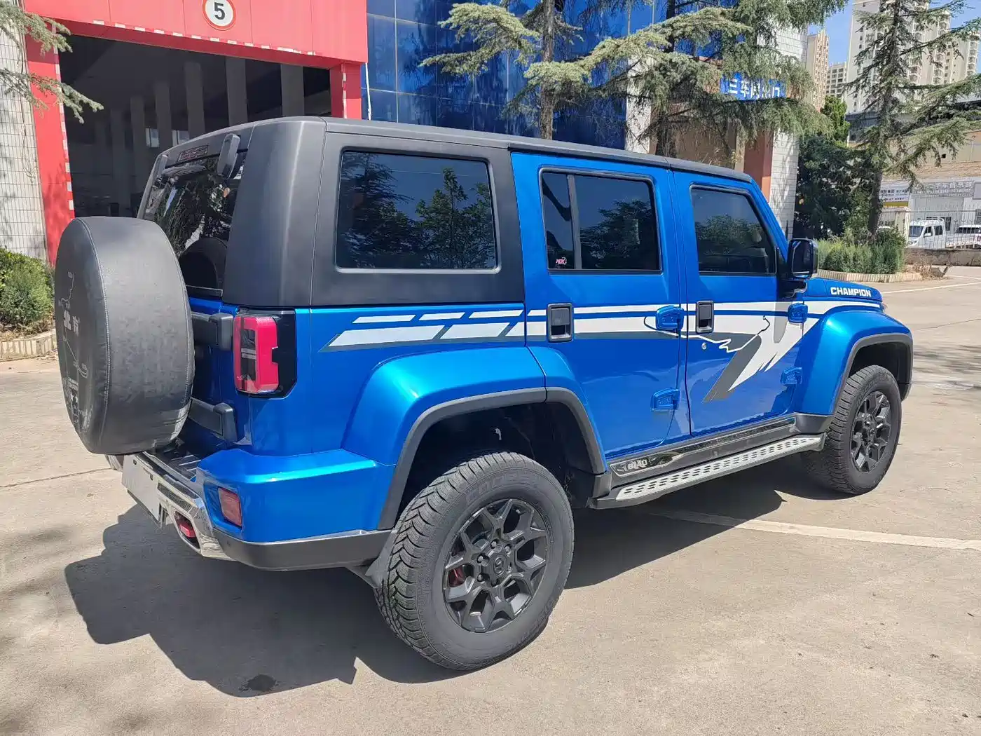 BAIC ORV Beijing Offroad BJ40 2019 2.3T Auto 4WD Hanta Champion Edition China VI фото 6