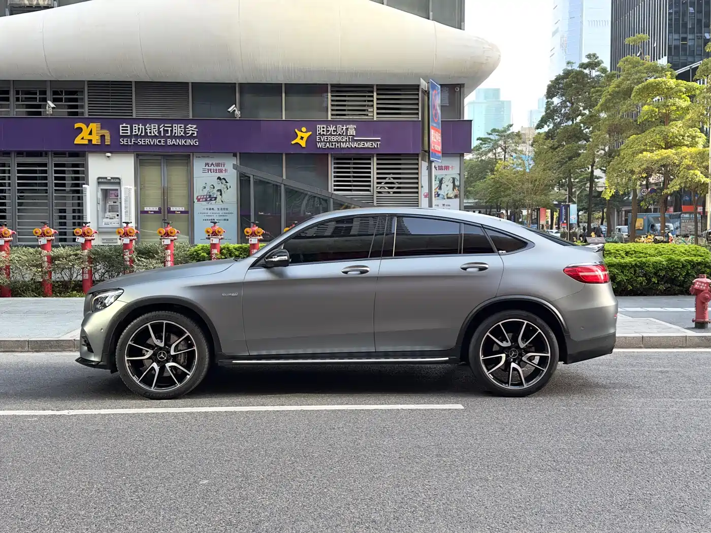 Mercedes-Benz GLC Coupe AMG 2017 AMG GLC 43 4MATIC Coupe SUV фото 23
