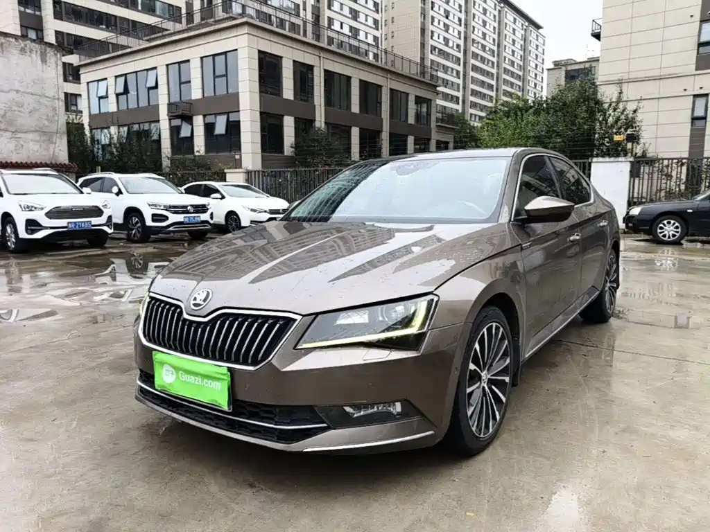 Škoda Superb 2016 — пригон из Китая