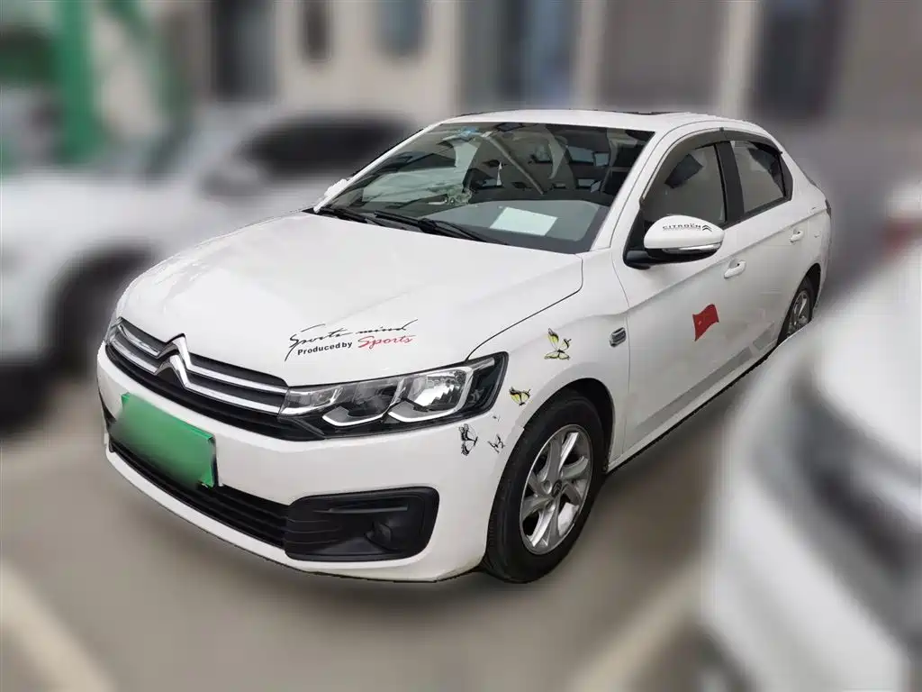 Citroën Elysee 2017 — пригон из Китая