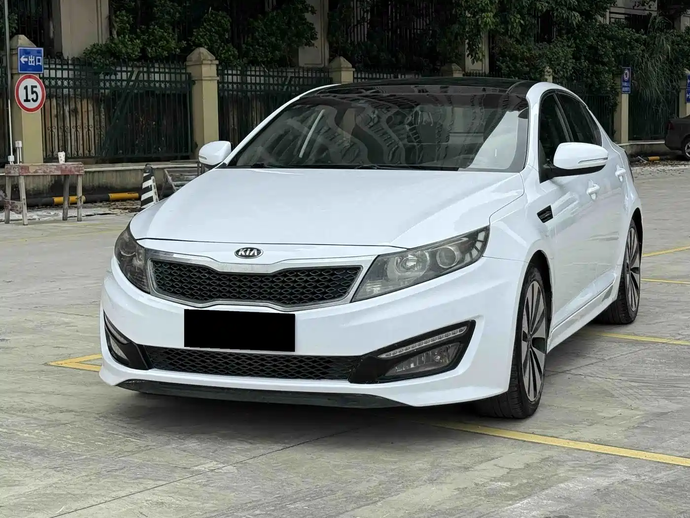 Kia K5 2012 — пригон из Китая