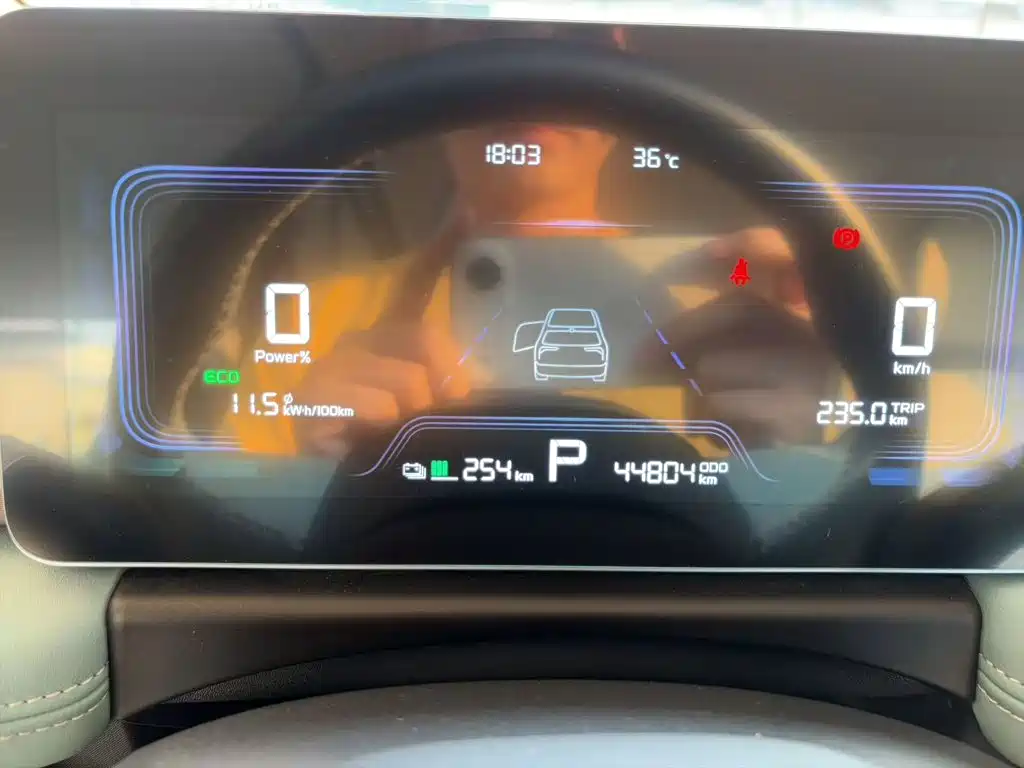 Geely Geometry E Firefly 2023 2024 Model 401km Fluorescent