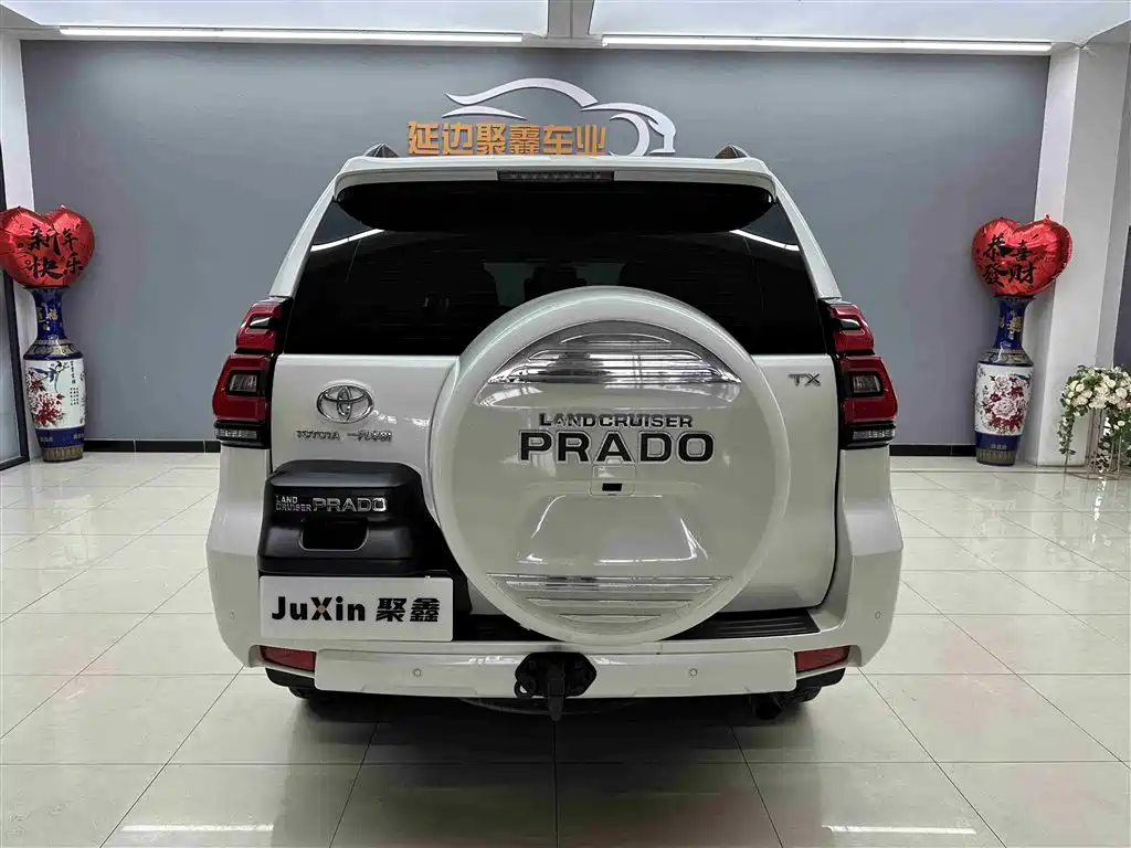 Toyota Prado 2018 3.5L Automatic TX-L NAVI Rear-mounted Spare Tire фото 5