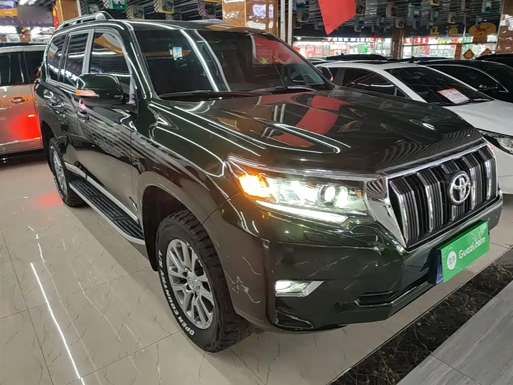 Toyota Prado 2018 3.5L Automatic TX-L Rear-mounted Spare Tire фото 4