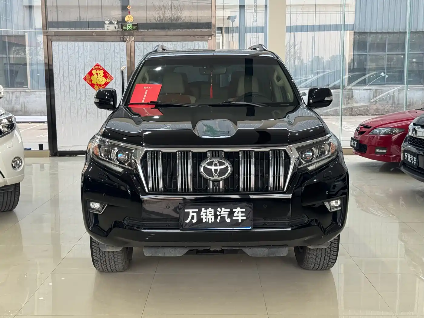 Toyota Prado 2018 3.5L Automatic VX NAVI Rear-mounted Spare Tire