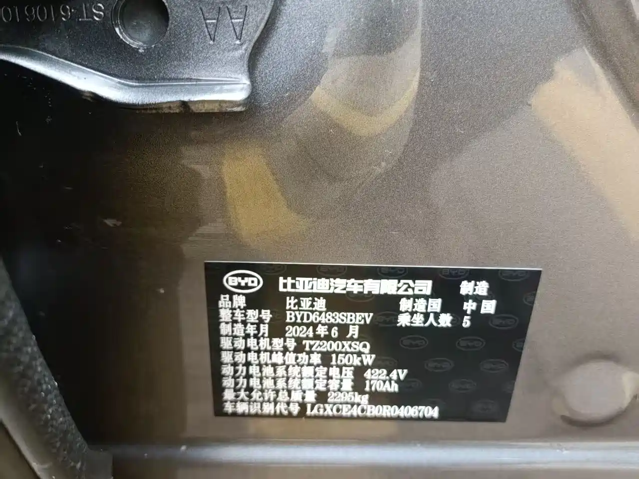 BYD SONGJIANG NEW ENERGY