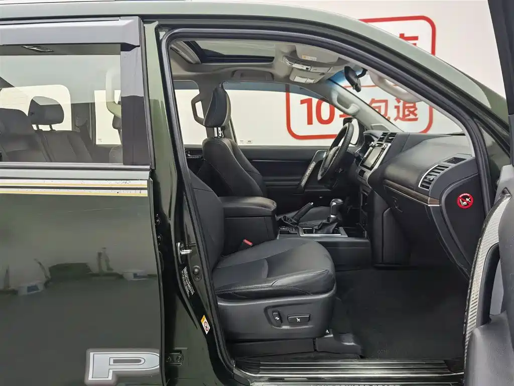 Toyota Prado 2018 3.5L Automatic TX-L Rear-mounted Spare Tire фото 23