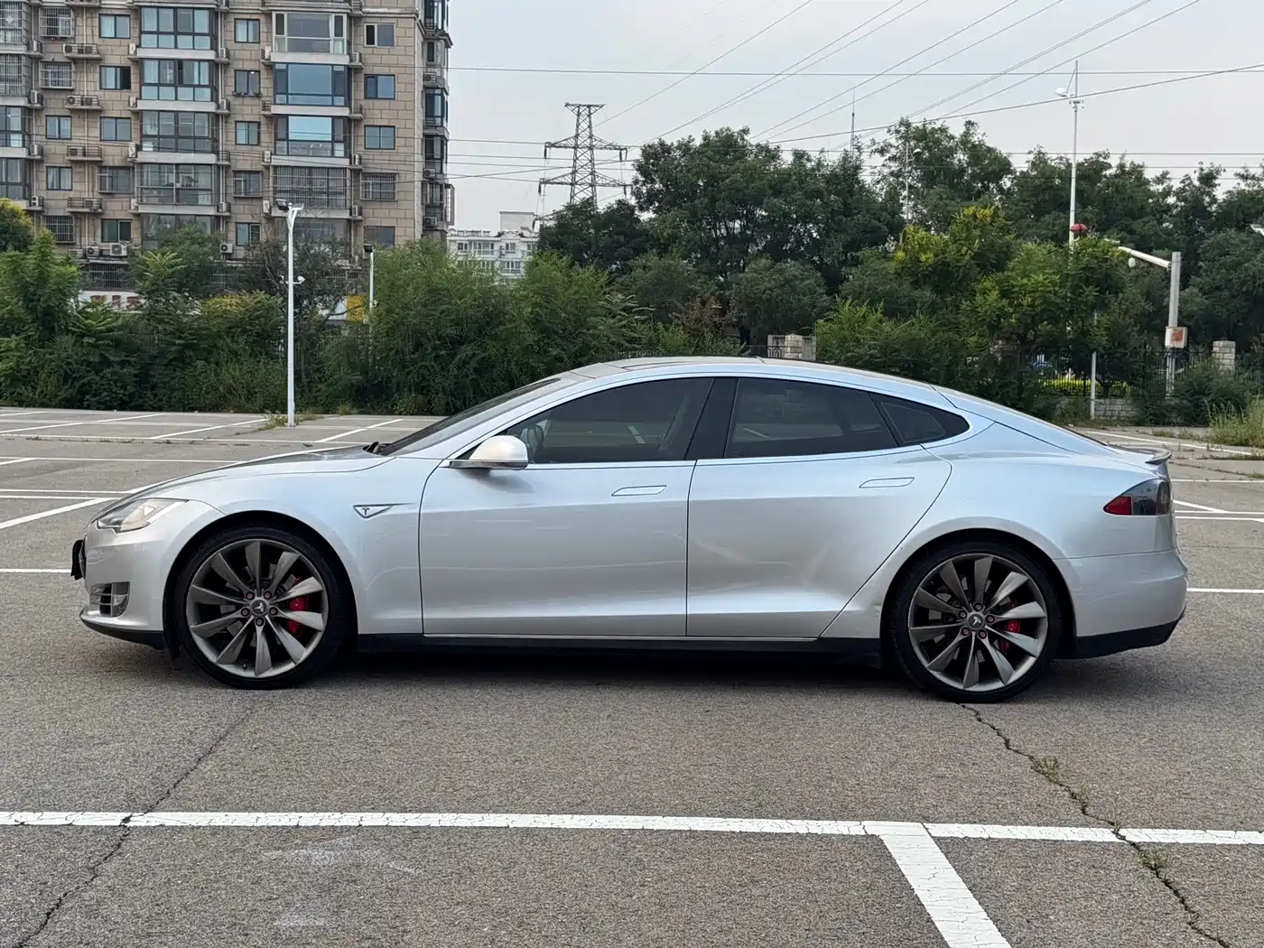Tesla Model S 2015 2014 Model S P85