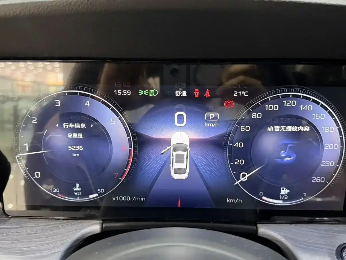 Hongqi H5 2025 2.0T Automatic Flag Celebration 500,000 Units Anniversary Edition фото 12