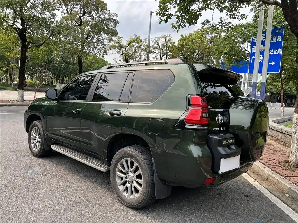Toyota Prado 2018 3.5L Automatic TX-L Rear-mounted Spare Tire фото 5