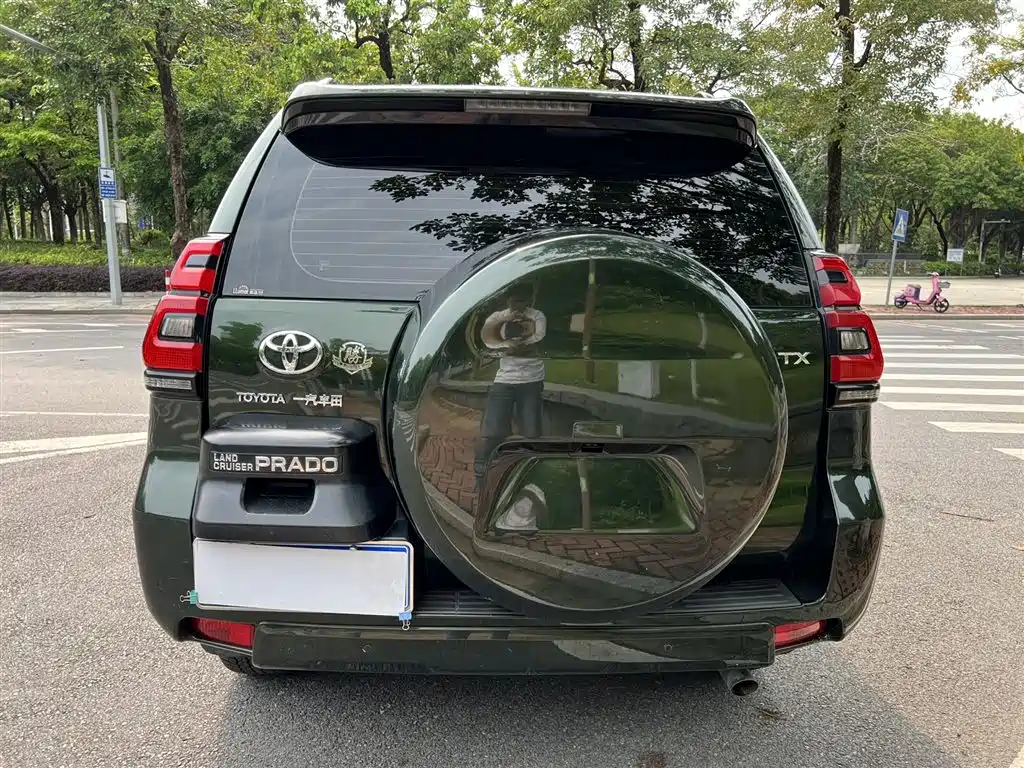 Toyota Prado 2018 3.5L Automatic TX-L Rear-mounted Spare Tire фото 4