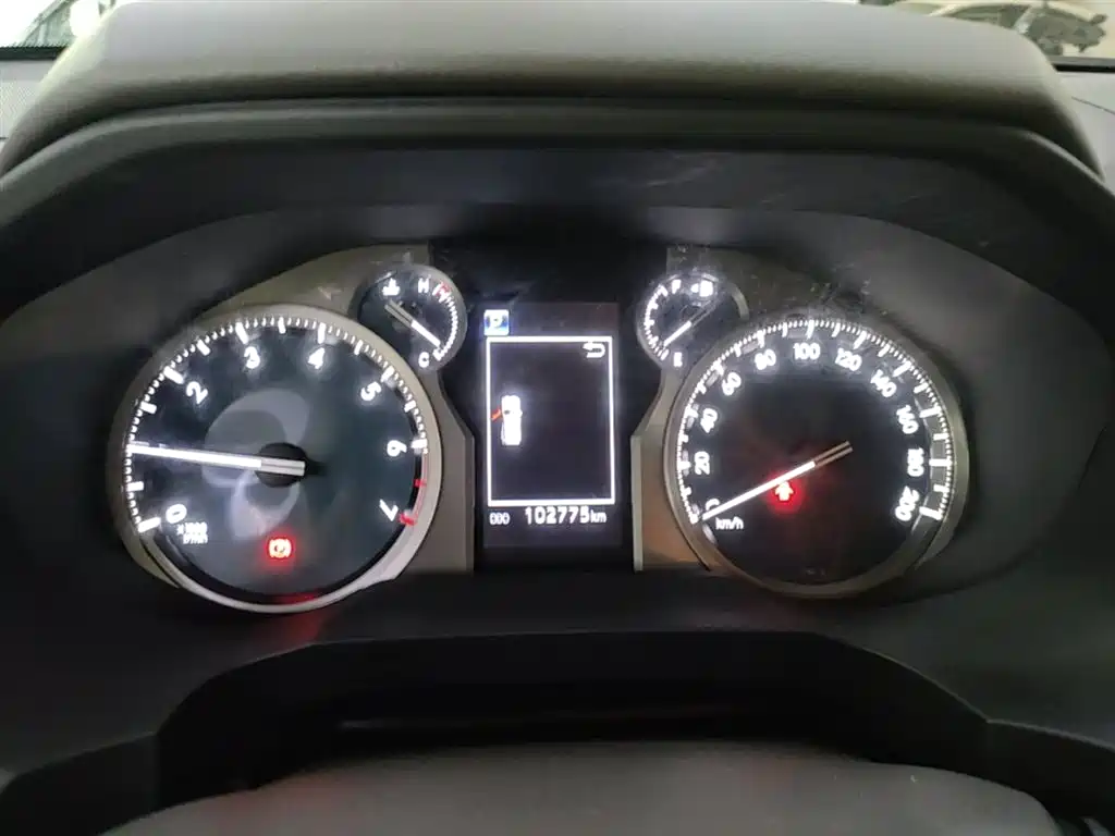 Toyota Prado 2018 3.5L Automatic TX-L Rear-mounted Spare Tire фото 12