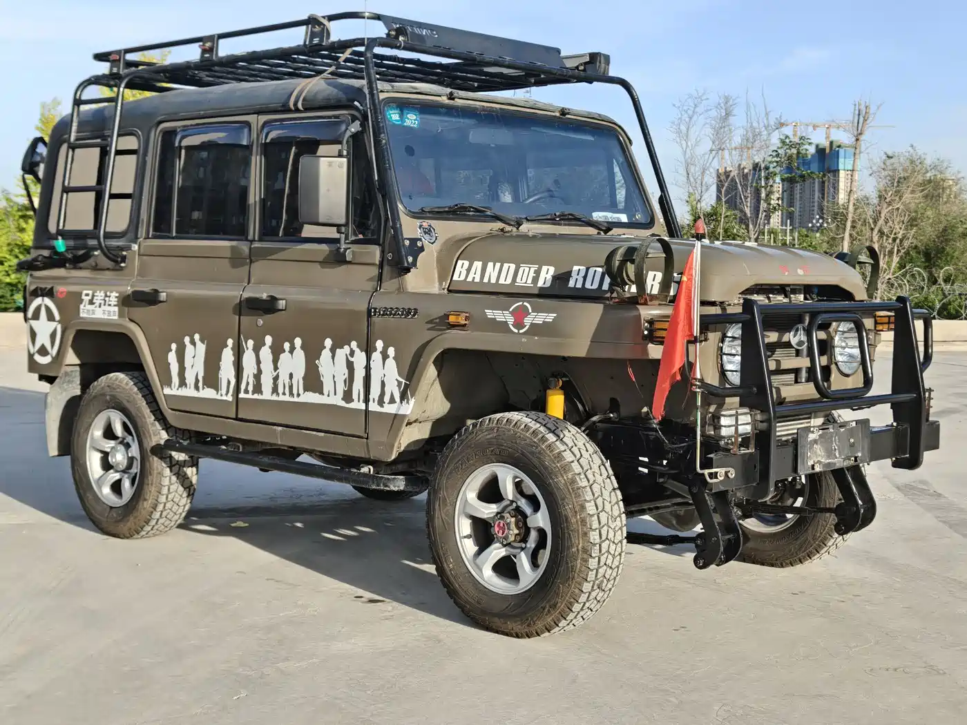 BAW (Beijing Automobile Works) 212 Classic 2020 2019 1.5T Square Door China VI