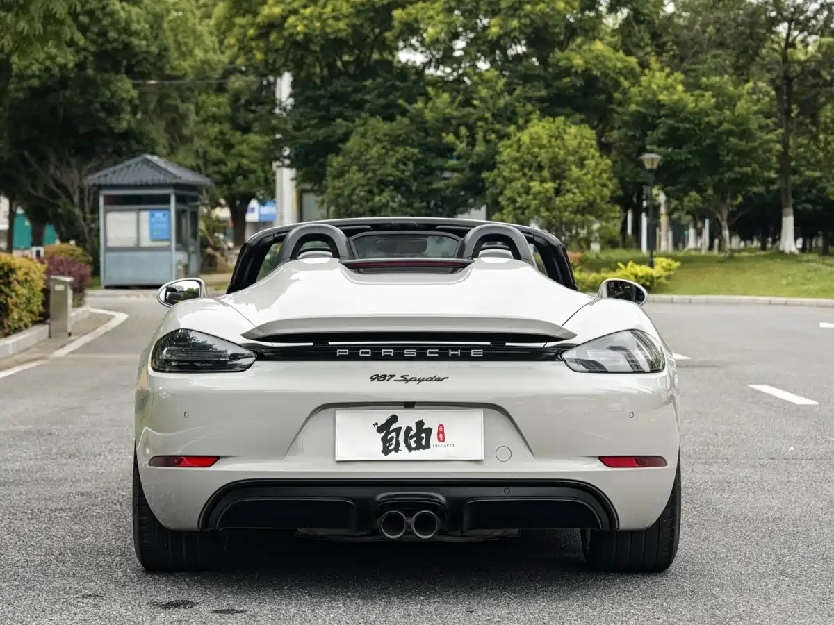 Porsche 718 2022 Spyder 2.0T фото 6