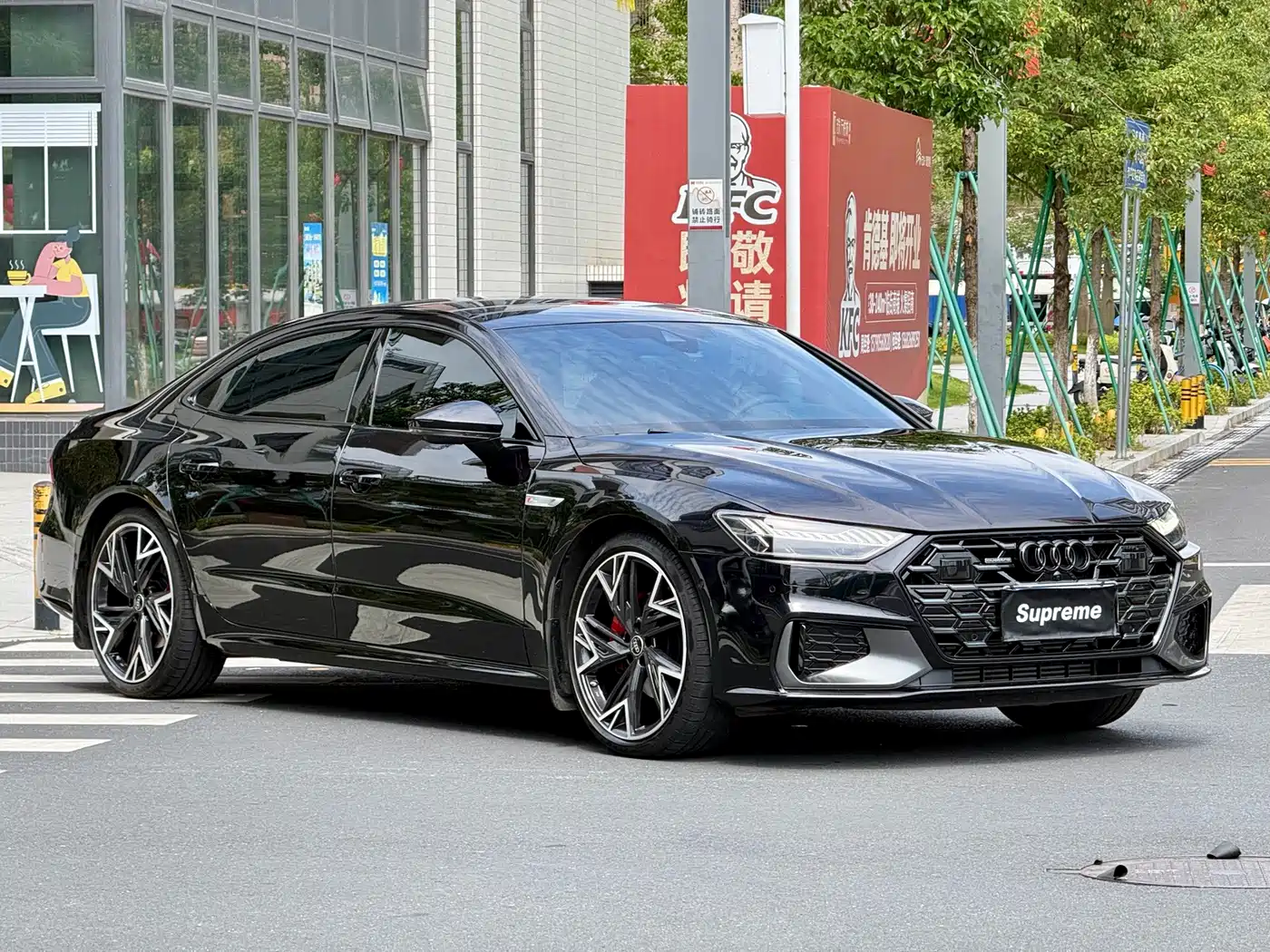 Audi A7L 2025 2025 Model Year 45 TFSI quattro Black Knight Edition