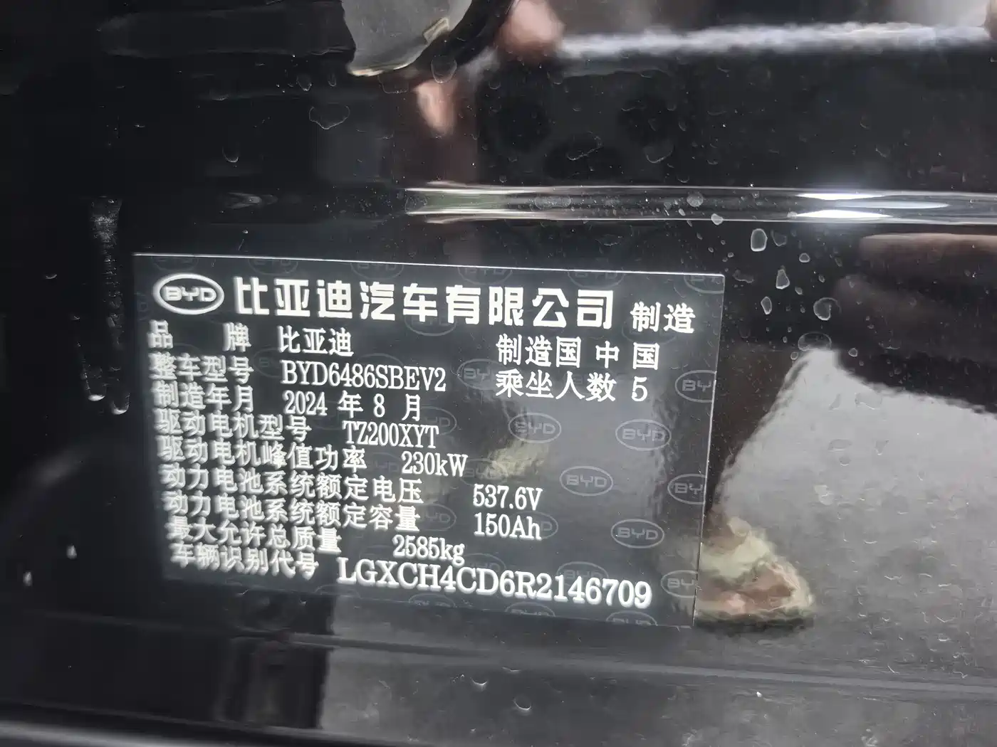BYD Sealion 07 EV 2024 610 Long Range Edition фото 28