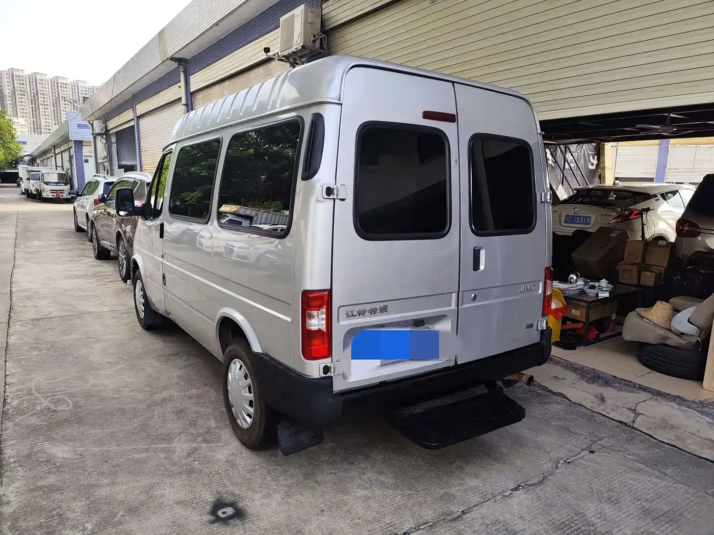 Jiangling Tesun 2019 2019 2.8T Commercial Short Wheelbase Medium Roof 6-Seater China VI JX493