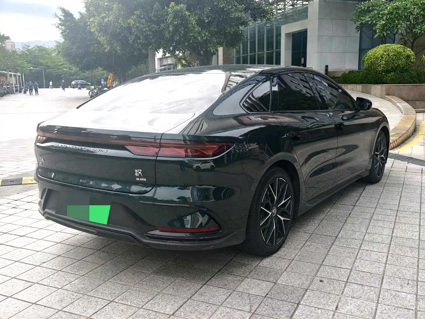 BYD Han 2022 EV 610KM AWD Qianshan Green Limited Edition фото 5