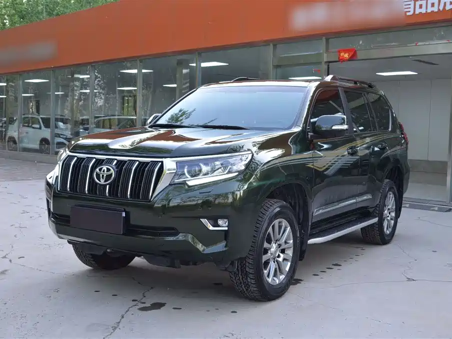 Toyota Prado 2018 3.5L Automatic TX-L Rear-mounted Spare Tire фото 4