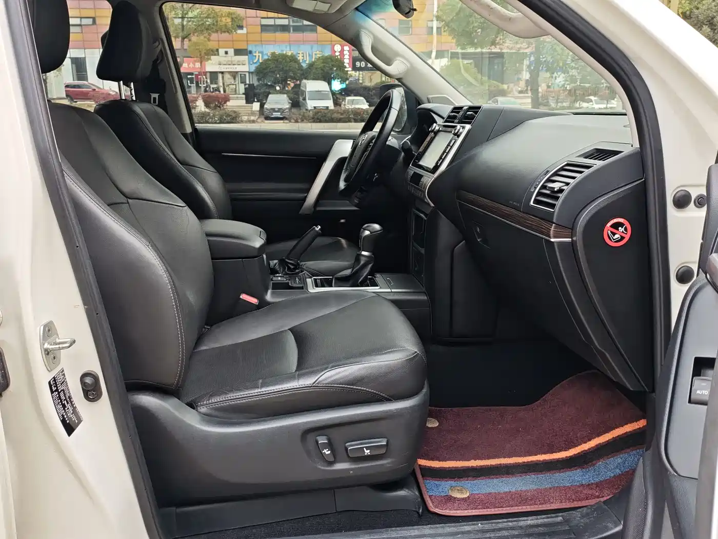 Toyota Prado 2018 3.5L Automatic TX-L Rear-mounted Spare Tire фото 9