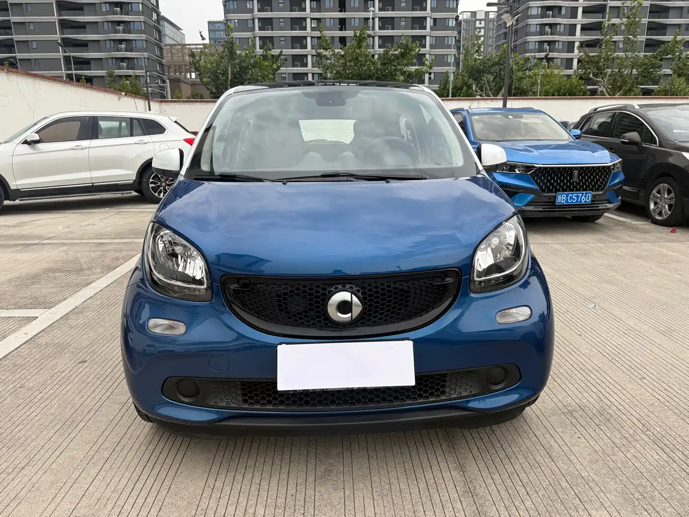 smart forfour 2017 2016 1.0L 52kW Passion Edition