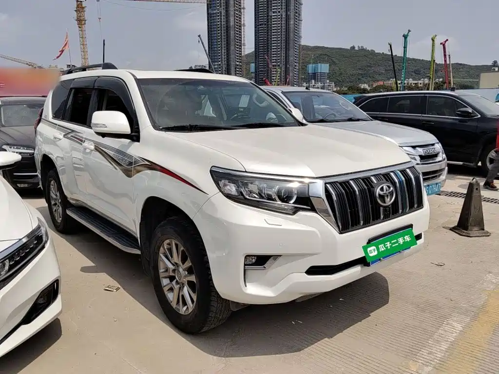Toyota Prado 2020 2019 3.5L Automatic TX-L Zunxiang Edition with Rear-mounted Spare Tire